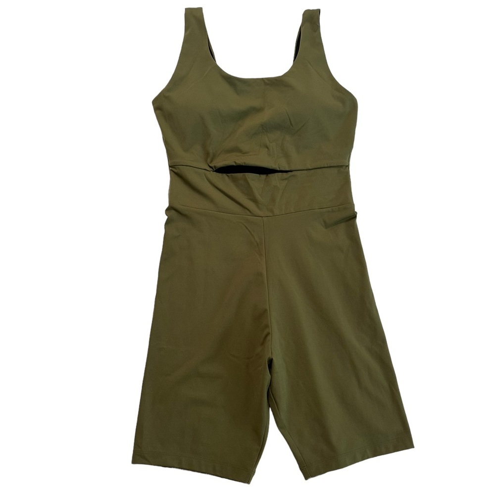 Core IO Dark Olive Green Onesie Sportysuit Size M